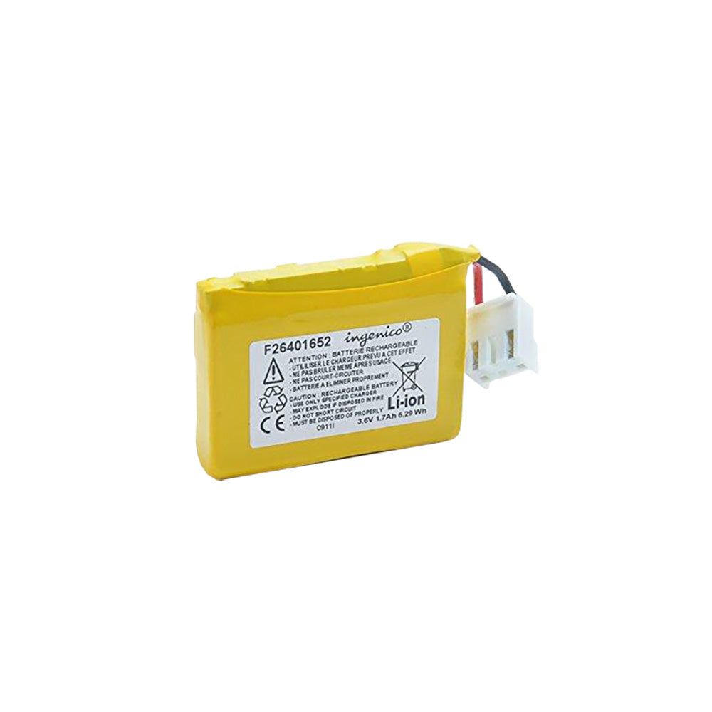 Ingenico F26401963 lithium-ion battery for payment terminals, EFT930, 3.7 V, 1800 mAh