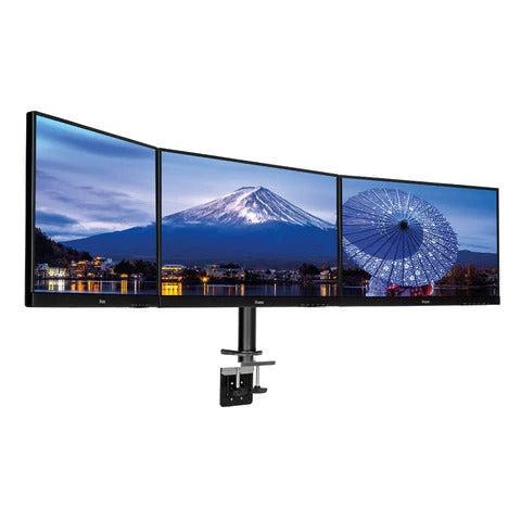 [DS1003CB1] Iiyama DS1003C-B1 Tischhalterung für drei Monitore, 10 bis 27 Zoll, schwarz