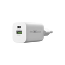 ProXtend PX-PD30P2EU Dual-Ladegerät USB-C und USB-A, 30 W, PD / QC 3.0, weiß