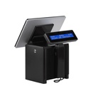Caisse tactile compacte 14 pouces avec imprimante SAGA CUBO 14, Intel Celeron N97, 8 Go / 128 Go, Windows 11 ou Linux
