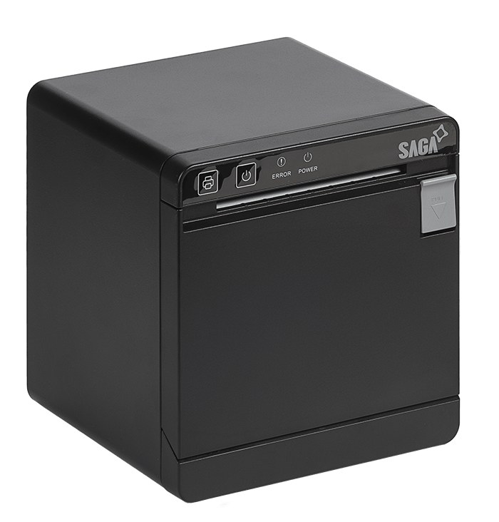 [SGPR300II] SAGA SGPR-300II 80 mm thermal receipt printer, USB / Ethernet, 230 mm/s, Front paper exit