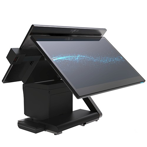 [XLCD100] SAGA X 15.6 11,6-Zoll-Kundendisplay für Kassenterminal, In das X-Terminal integriert, Ohne sichtbares Kabel