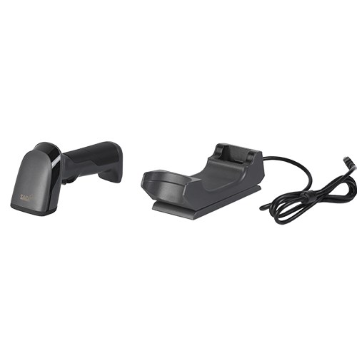 [SGBS960] Douchette codes-barres 2D sans fil SAGA SGBS-960, Imager 1D/2D, Batterie 2600 mAh, Base de chargement USB