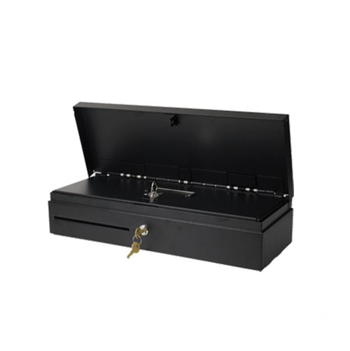 [SGDK170] Tiroir-caisse vertical compact SAGA SGDK-170, 5 billets / 8 pièces, Insert 6 blocs pièces inclus, Noir