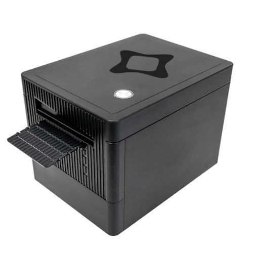 [SGPL207] SAGA SGPL-207 80-mm-Linerless-Etikettendrucker, USB, seriell und Ethernet, 152 mm/s, Automatischer Abschneider