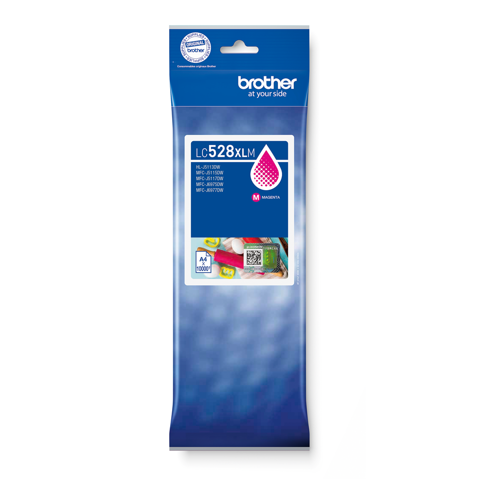 [LC528XLM] Cartouche d'encre Brother LC-528XLM / LC528XLM magenta ultra haute capacité, 10 000 pages