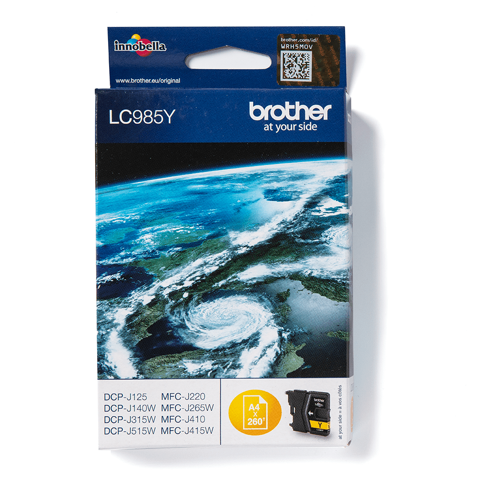 [LC985Y] Cartouche d'encre Brother LC-985Y / LC985Y jaune, 260 pages
