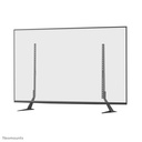 Support TV de bureau Neomounts DS45-430BL19, 23 à 75 pouces, jusqu'à 40 kg, VESA 200x200 à 800x400, fixé