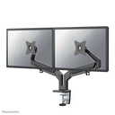 Neomounts DS70-810BL2 Monitorarm, 17 bis 32 Zoll, bis 9 kg, 2 Bildschirme, VESA 75x75 bis 100x100