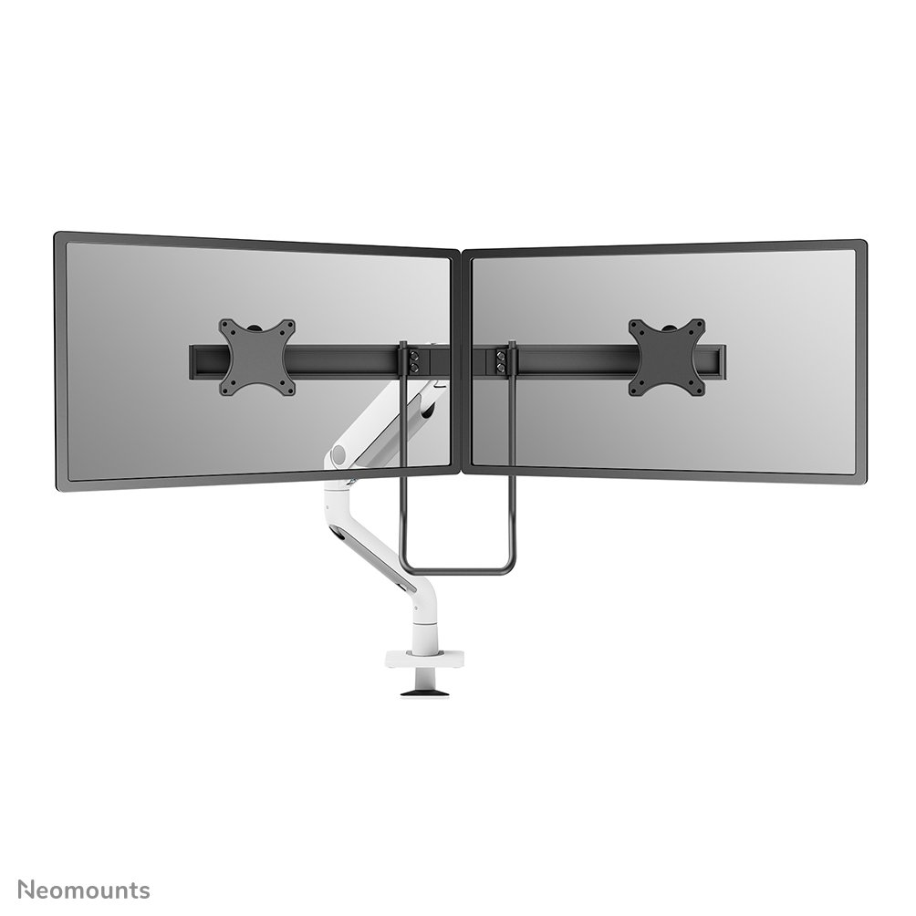 [DS75S950WH2] Neomounts DS75S-950WH2 monitor arm, 17 to 32 inch, up to 8 kg, 2 screens, VESA 75x75 to 100x100