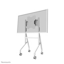 Neomounts FL50-515WH1 Display-Rollwagen, 55 bis 65 Zoll, bis 50 kg, VESA 400x400, Rotieren
