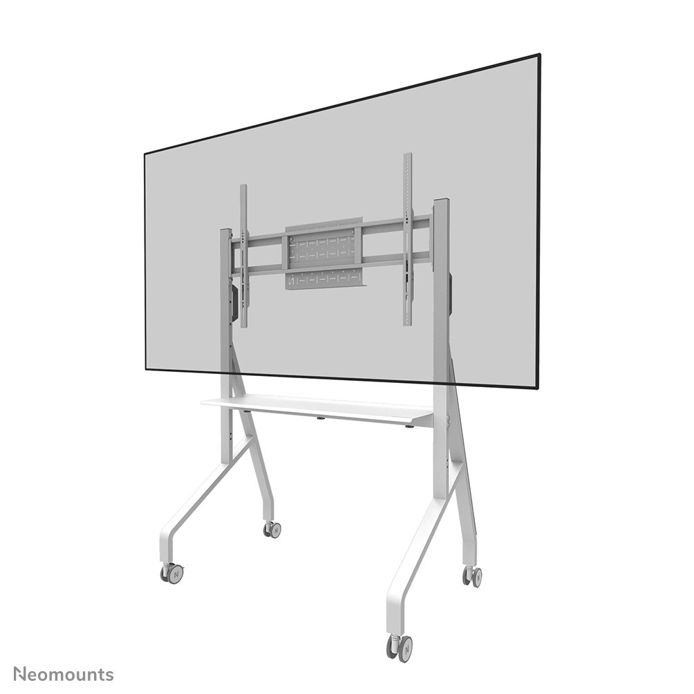 [FL50525WH1] Neomounts FL50-525WH1 Display-Rollwagen, 55 bis 86 Zoll, bis 76 kg, VESA 100x100 bis 900x600, Fixiert