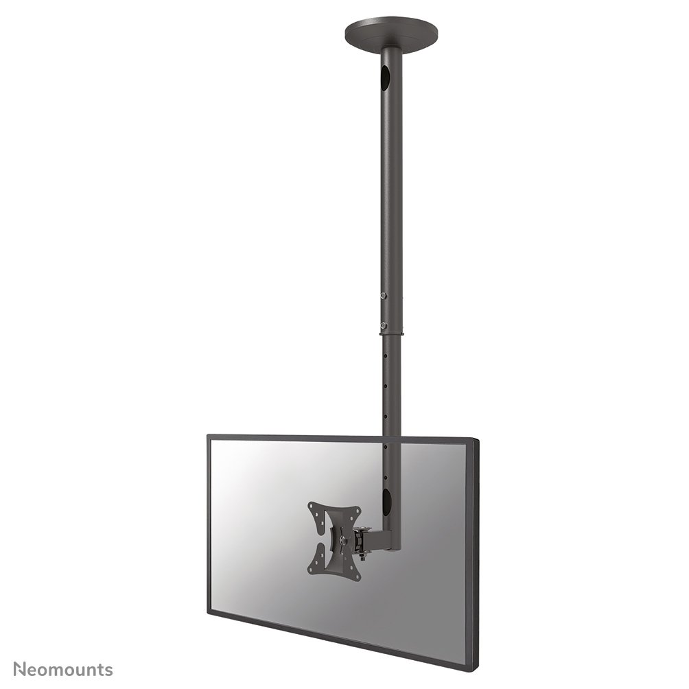 [FPMAC050BLACK] Support de plafond pour écran Neomounts FPMA-C050BLACK, 10 à 30 pouces, jusqu'à 20 kg, VESA 50x50 à 100x100, inclinaison