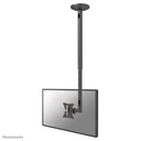 Support de plafond pour écran Neomounts FPMA-C050BLACK, 10 à 30 pouces, jusqu'à 20 kg, VESA 50x50 à 100x100, inclinaison