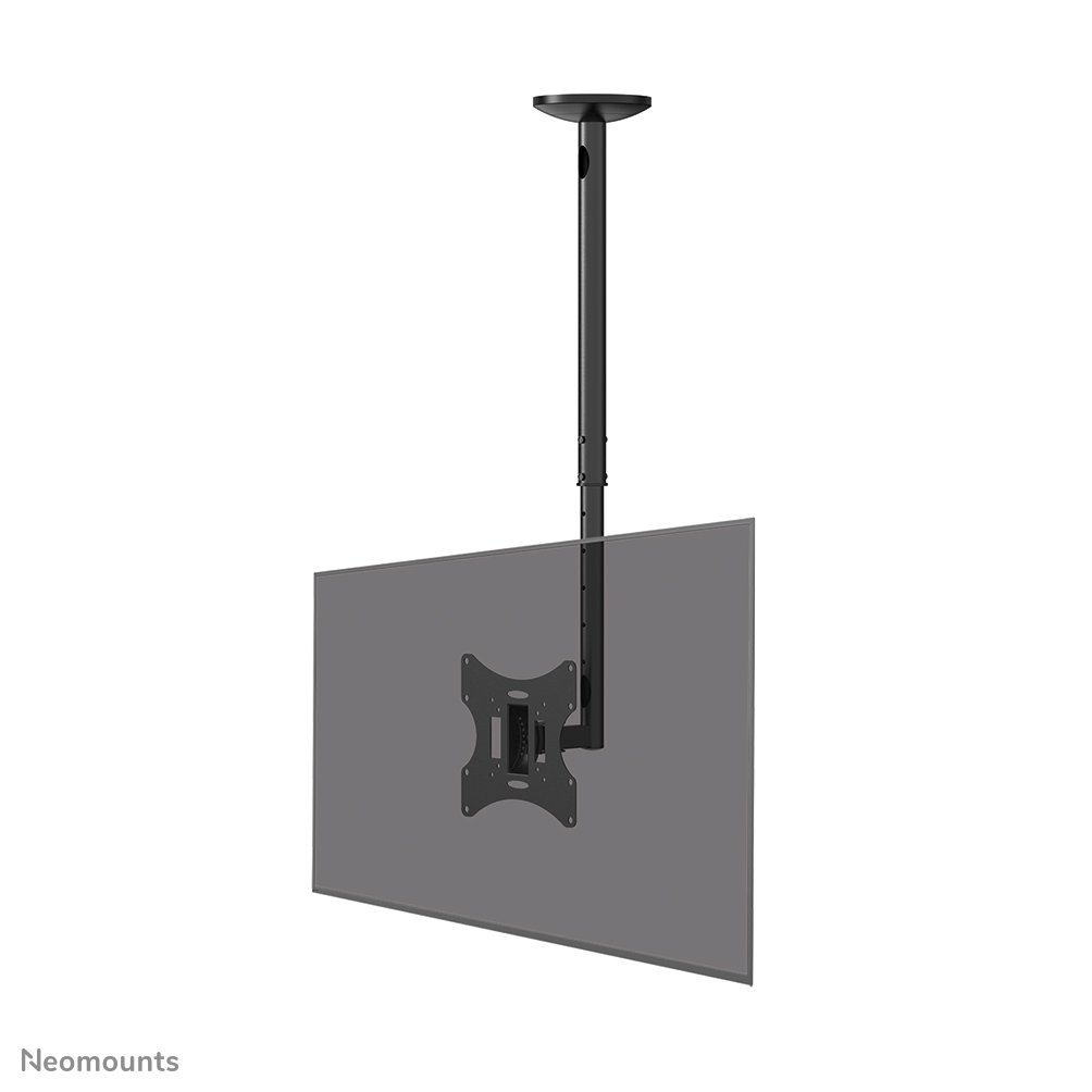 [FPMAC060BLACK] Neomounts FPMA-C060BLACK Deckenhalterung, 10 bis 40 Zoll, bis 30 kg, VESA 75x75 bis 200x200, Neigen, Schwenken
