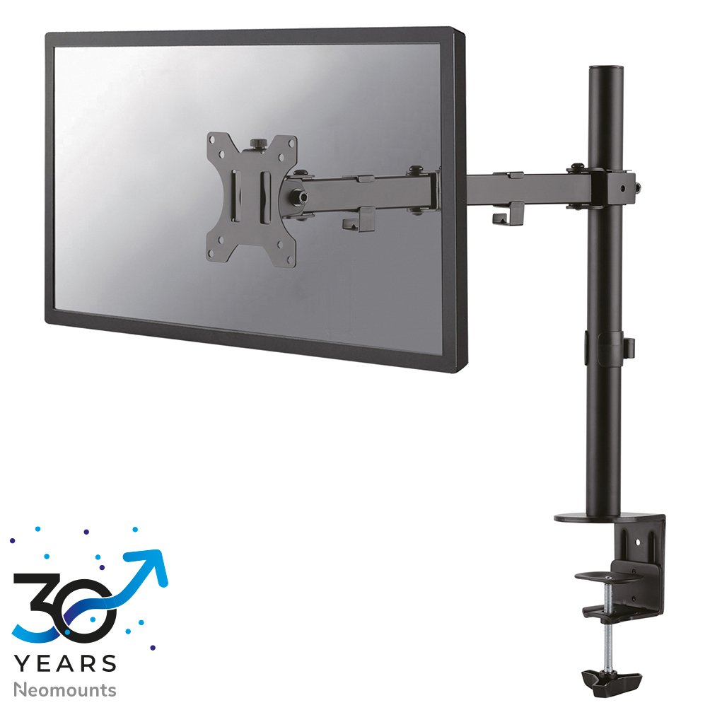 [FPMAD550BLACK] Neomounts FPMA-D550BLACK monitor arm, 10 to 32 inch, up to 8 kg, VESA 75x75 to 100x100, Tilt, Rotate, Swivel