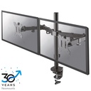 Neomounts FPMA-D550DBLACK Monitorarm, 10 bis 32 Zoll, bis 8 kg, 2 Bildschirme, VESA 75x75 bis 100x100
