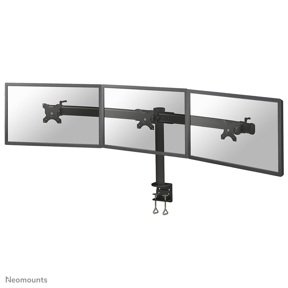 [FPMAD700D3] Neomounts FPMA-D700D3 monitor arm, 10 to 27 inch, up to 8 kg, 3 screens, VESA 75x75 to 100x100