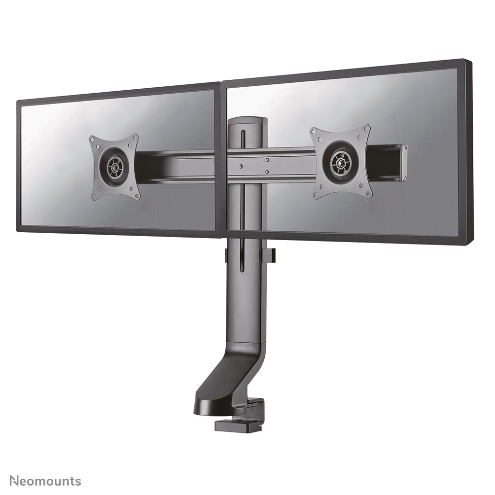 [FPMAD860DBLACK] Neomounts FPMA-D860DBLACK monitor arm, 10 to 27 inch, up to 7 kg, 2 screens, VESA 75x75 to 100x100