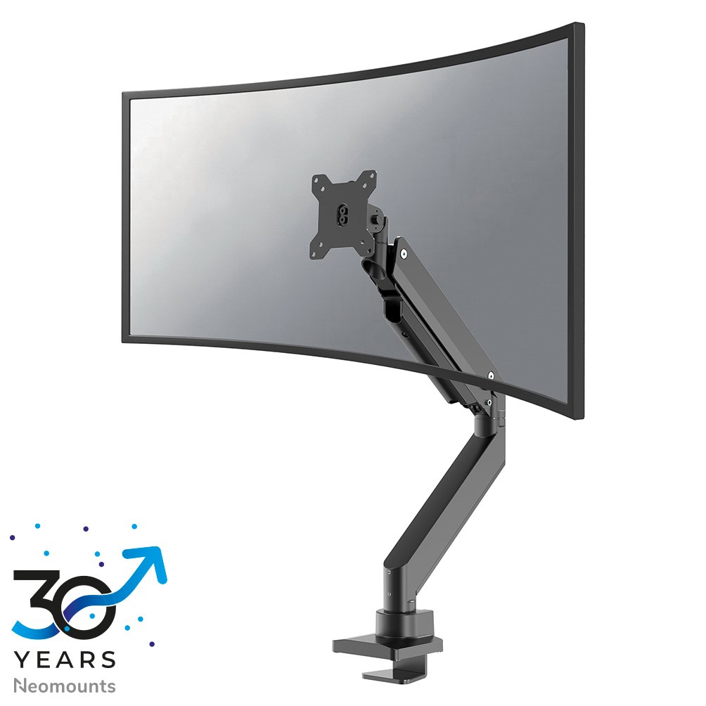 [NMD775BLACKPLUS] Neomounts NM-D775BLACKPLUS Monitorarm, 10 bis 49 Zoll, bis 18 kg, VESA 75x75 bis 100x100, Voll beweglich