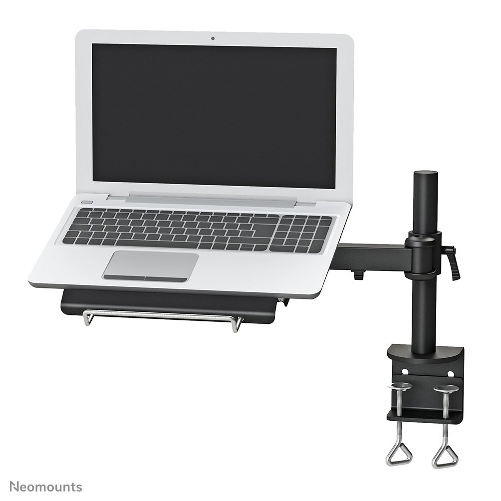 [NOTEBOOKD100] Neomounts NOTEBOOK-D100 Laptoparm, 10 bis 22 Zoll, bis 10 kg, VESA 75x75, Neigen, Schwenken, Voll beweglich