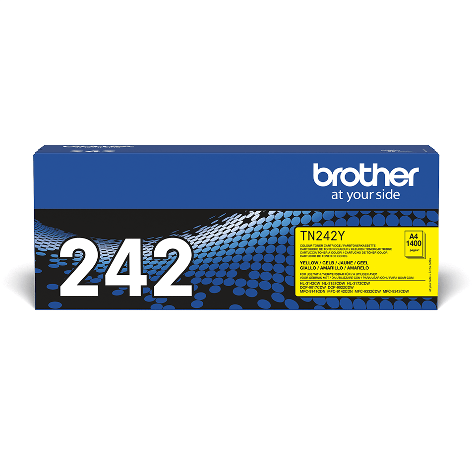 Toner Brother TN-242Y / TN242Y jaune, 1 400 pages