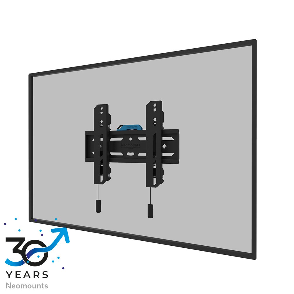 Neomounts WL30S-850BL12 Wandhalterung, 24 bis 65 Zoll, bis 40 kg, VESA 50x50 bis 200x200, Fixiert
