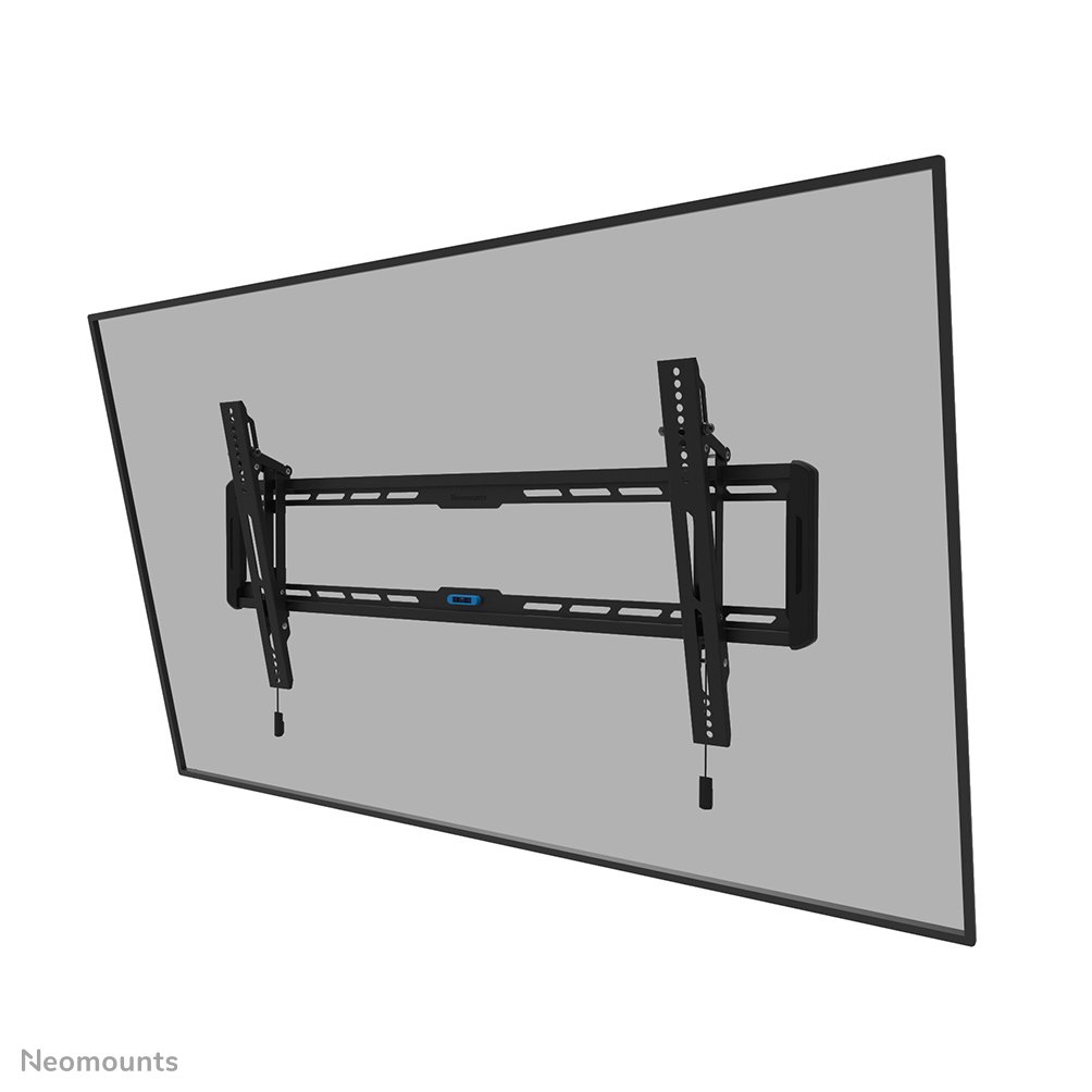 Support mural pour écran Neomounts WL35-550BL18, 43 à 86 pouces, jusqu'à 60 kg, VESA 100x100 à 800x400, inclinaison