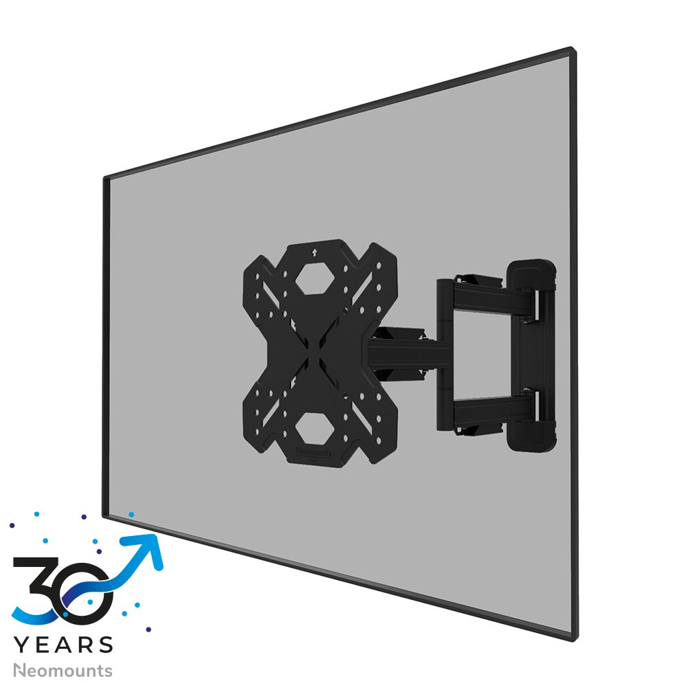 Neomounts WL40S-850BL12 Wandhalterung, 32 bis 55 Zoll, bis 40 kg, VESA 100x100 bis 200x200, Neigen, Schwenken