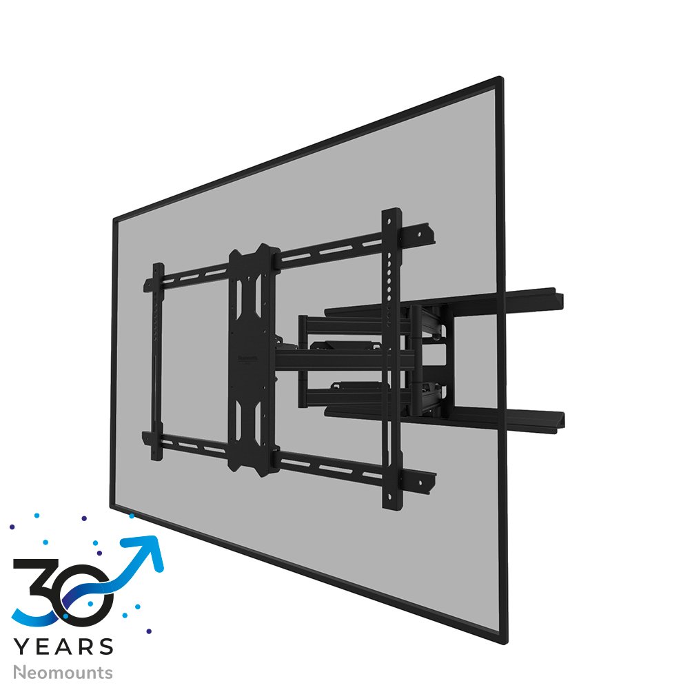 [WL40S850BL18] Neomounts WL40S-850BL18 Wandhalterung, 43 bis 86 Zoll, bis 60 kg, VESA 200x100 bis 800x400, Neigen, Schwenken