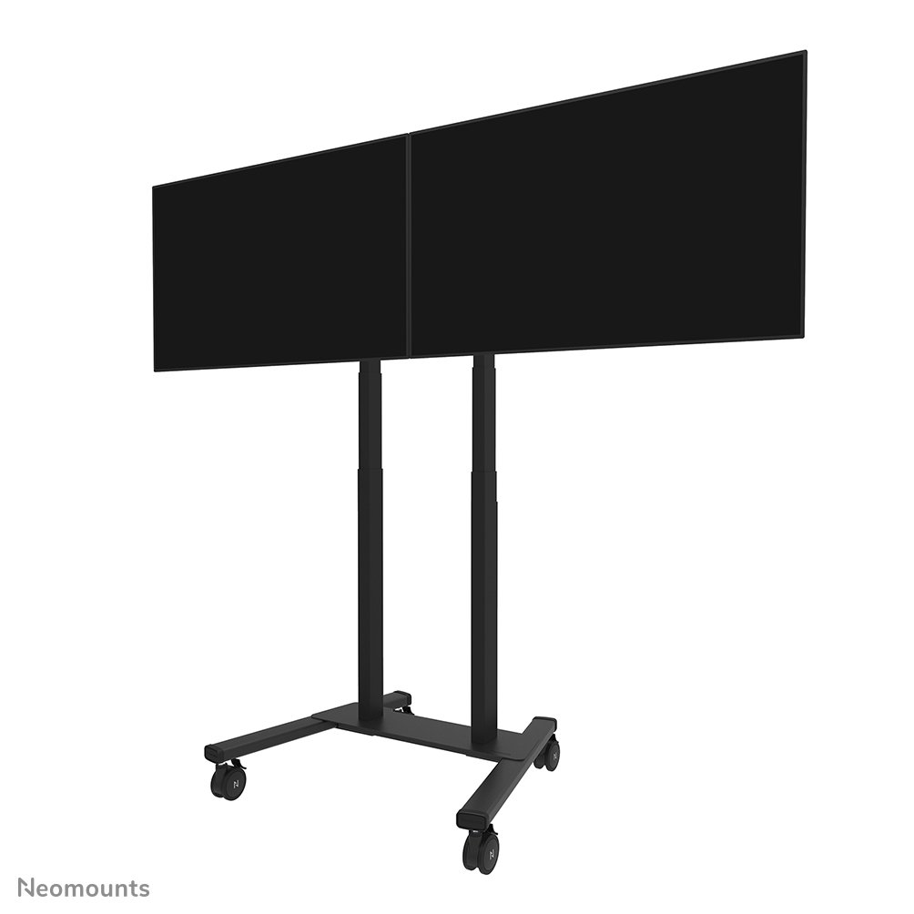 Accessoire de fixation murale Neomounts ADM-875BL2, 42 à 65 pouces, jusqu'à 40 kg, 2 écrans, VESA 100x100 à 800x400