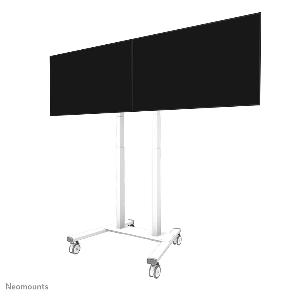 Accessoire de fixation murale Neomounts ADM-875WH2, 42 à 65 pouces, jusqu'à 40 kg, 2 écrans, VESA 100x100 à 800x400