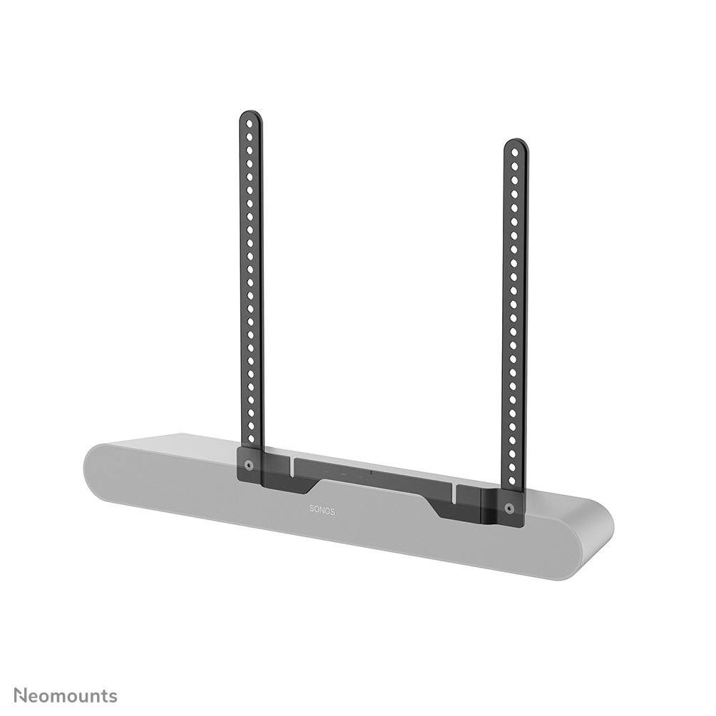 [AV35724BL1] Support pour barre de visioconférence Neomounts AV35-724BL1, 75 pouces, jusqu'à 2 kg, VESA 200x200 à 600x400, fixé