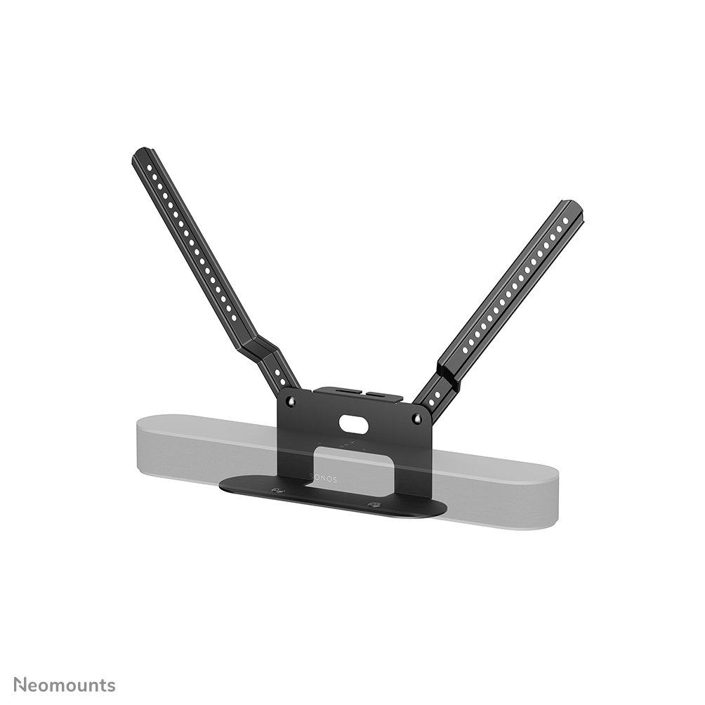 Neomounts AV35-726BL1 video bar mount, 75 inch, up to 5 kg, VESA 200x200 to 600x400, Fixed