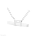 Neomounts AV35-726WH1 Videobar-Halterung, 75 Zoll, bis 5 kg, VESA 200x200 bis 600x400, Fixiert