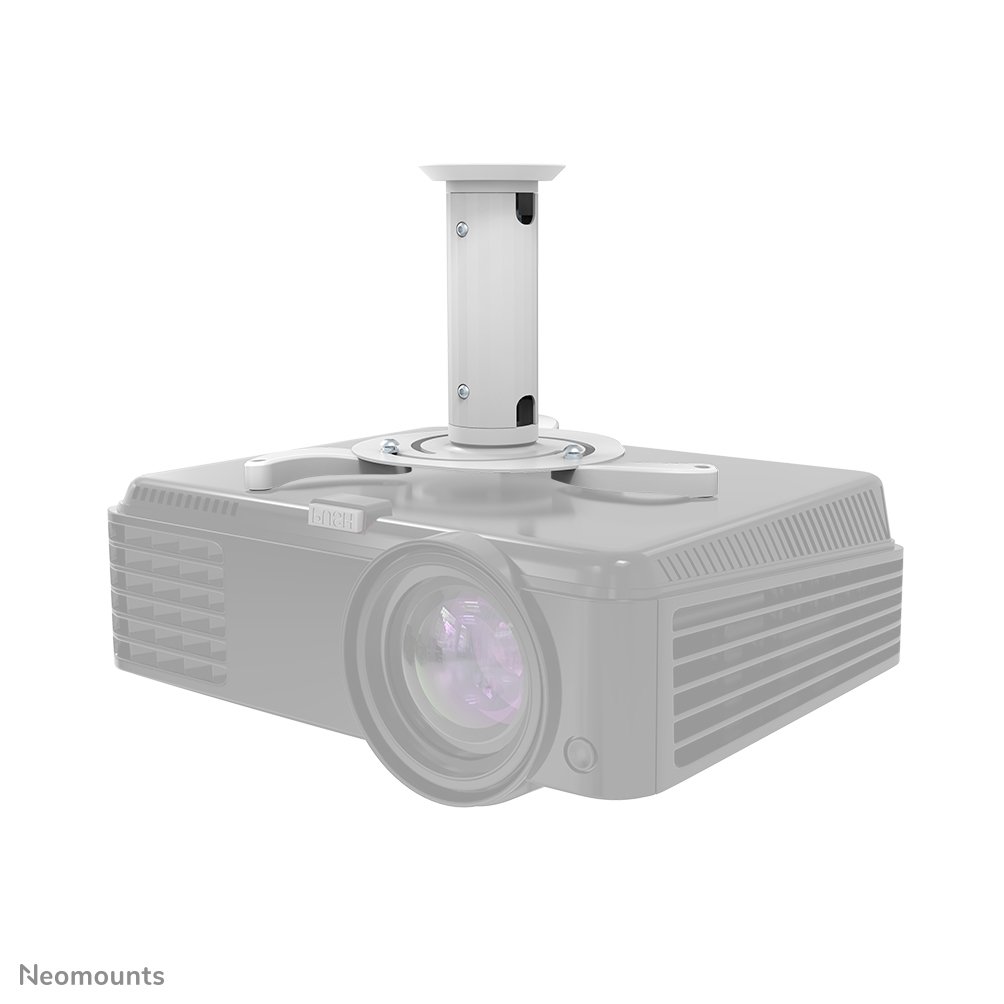 [BEAMERC80WHITE] Neomounts BEAMER-C80WHITE Beamer-Deckenhalterung, bis 15 kg, Neigen, Rotieren, Voll beweglich