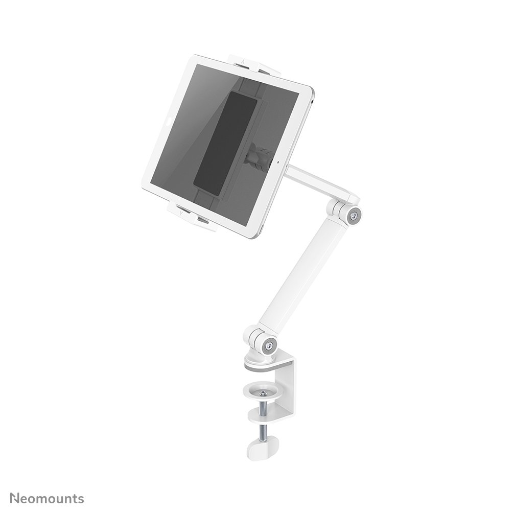 Neomounts DS15-545WH1 Tablet-Halterung, 4.7 bis 12.9 Zoll, bis 1 kg, Voll beweglich