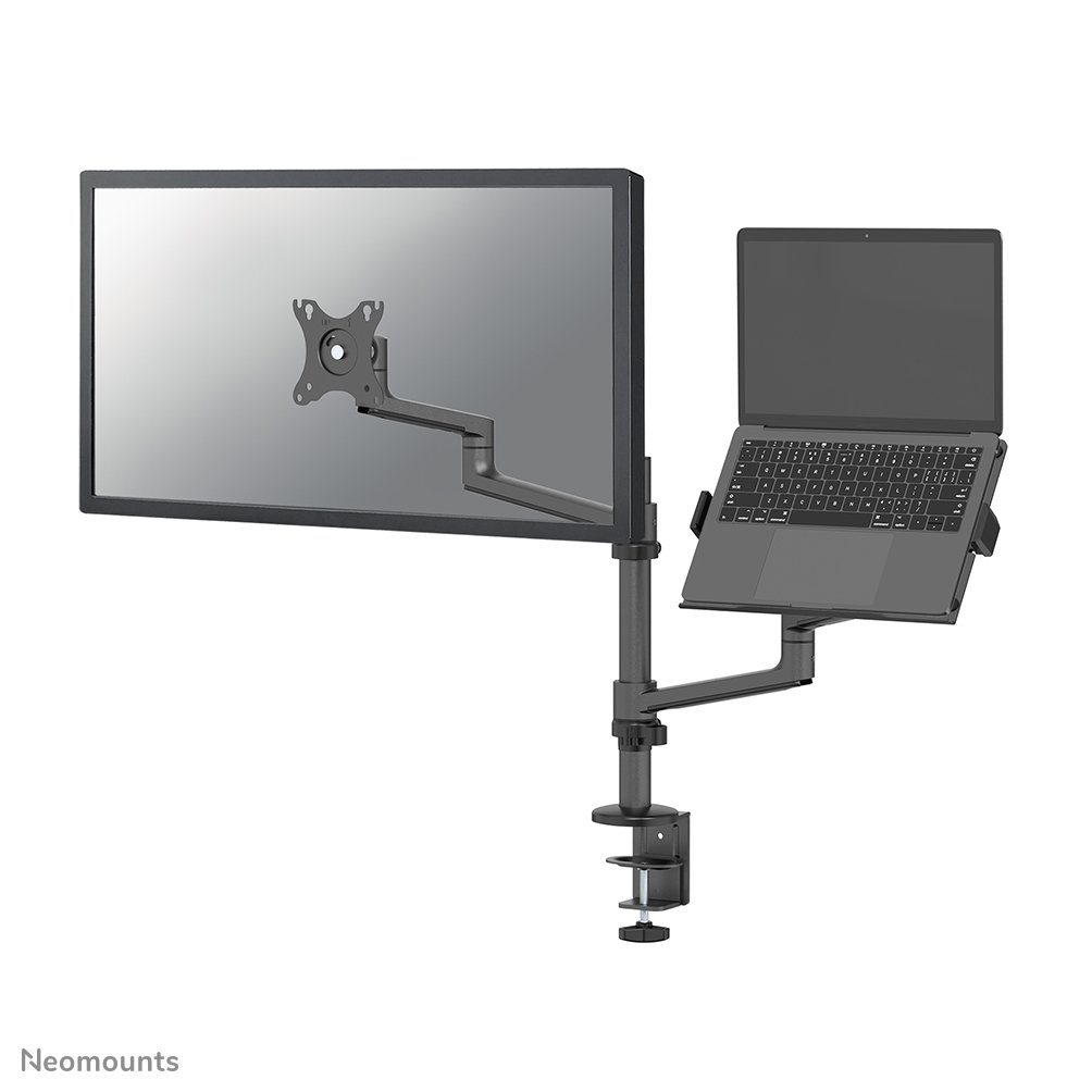 [DS20425BL2] Bras support d'écran Neomounts DS20-425BL2, 17 à 27 pouces, jusqu'à 8 kg, VESA 75x75 à 100x100