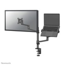 Neomounts DS20-425BL2 Monitorarm, 17 bis 27 Zoll, bis 8 kg, VESA 75x75 bis 100x100
