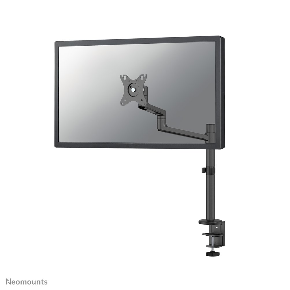 Neomounts DS60-425BL1 monitor arm, 17 to 27 inch, up to 8 kg, VESA 75x75 to 100x100
