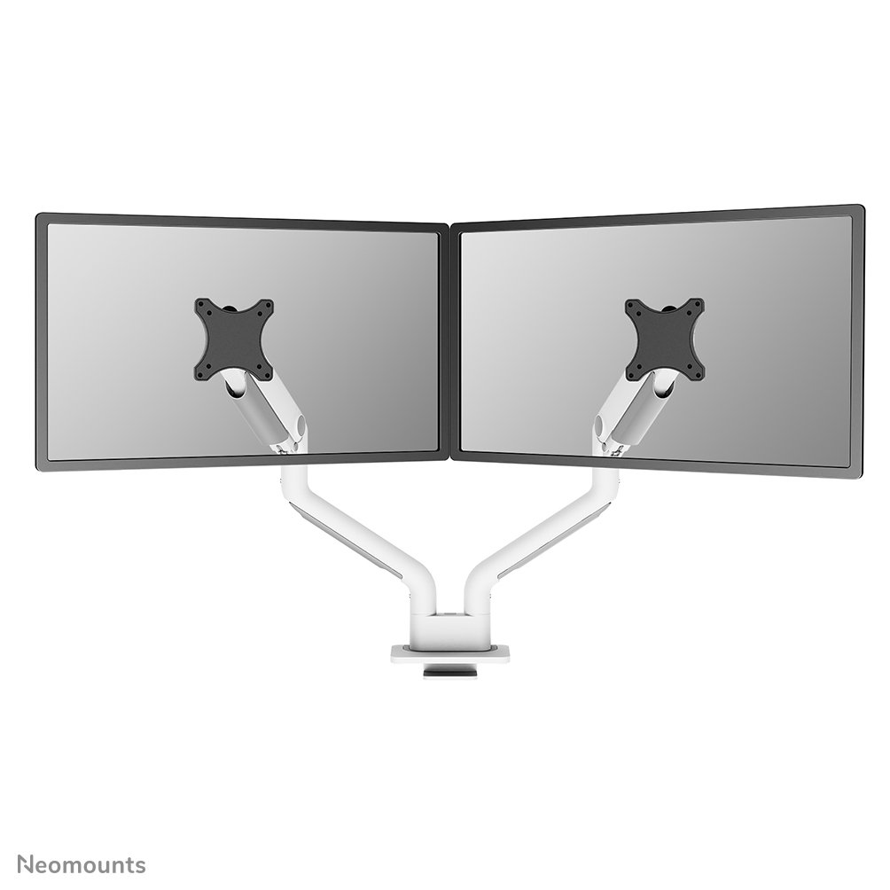 [DS70S950WH2] Neomounts DS70S-950WH2 monitor arm, 17 to 35 inch, up to 18 kg, 2 screens, VESA 75x75 to 100x100