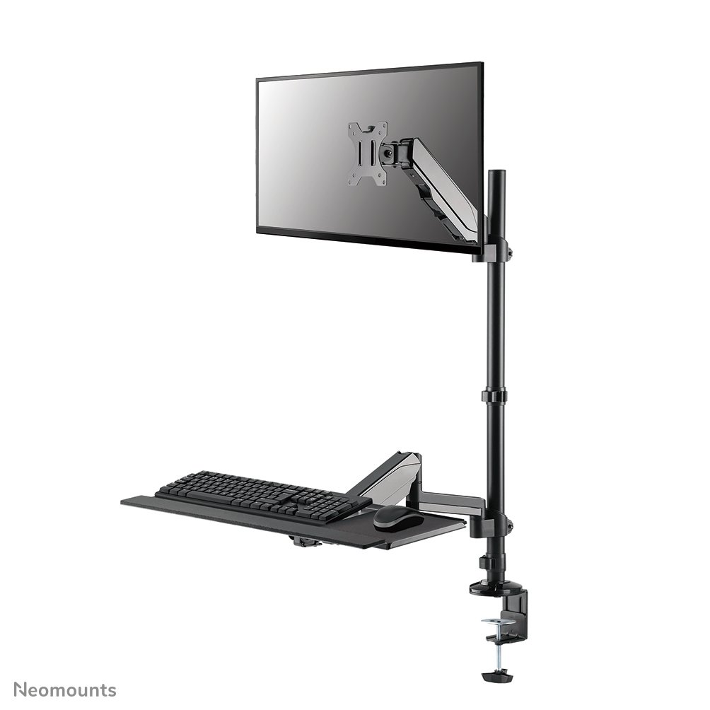 Neomounts DS90-325BL1 monitor arm, 17 to 32 inch, up to 9 kg, VESA 75x75 to 100x100, Full motion
