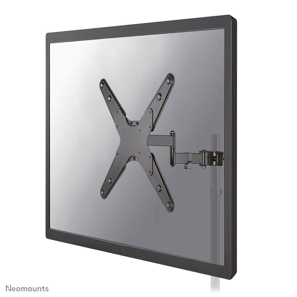 Neomounts FL40-450BL14 pole mount, 32 to 55 inch, up to 25 kg, VESA 75x75 to 400x400, Tilt, Rotate, Swivel, Full motion