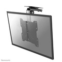 Neomounts FPMA-C020BLACK Deckenhalterung, 10 bis 40 Zoll, bis 20 kg, VESA 75x75 bis 200x200, Neigen, Schwenken