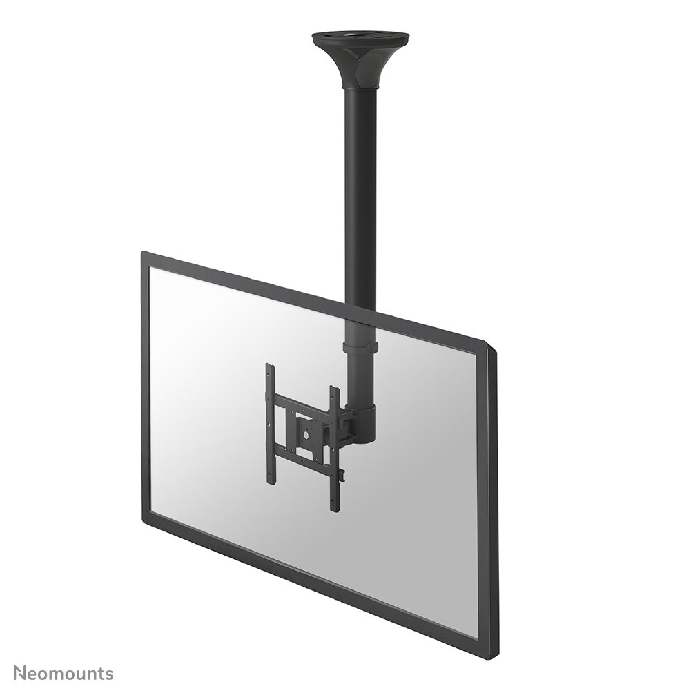 Support de plafond pour écran Neomounts FPMA-C200BLACK, 10 à 40 pouces, jusqu'à 20 kg, VESA 75x75 à 200x200, inclinaison
