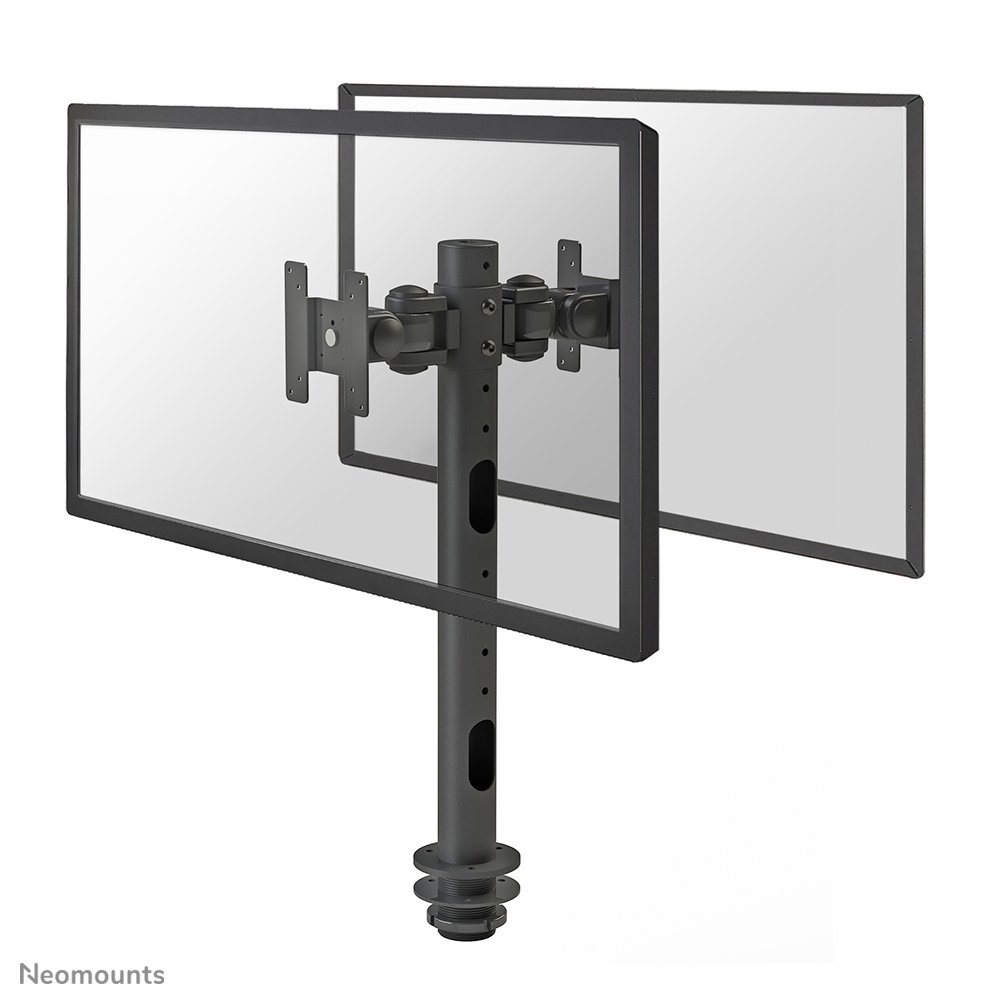 [FPMAD050DBLACK] Neomounts FPMA-D050DBLACK monitor arm, 10 to 30 inch, up to 10 kg, 2 screens, VESA 75x75 to 100x100