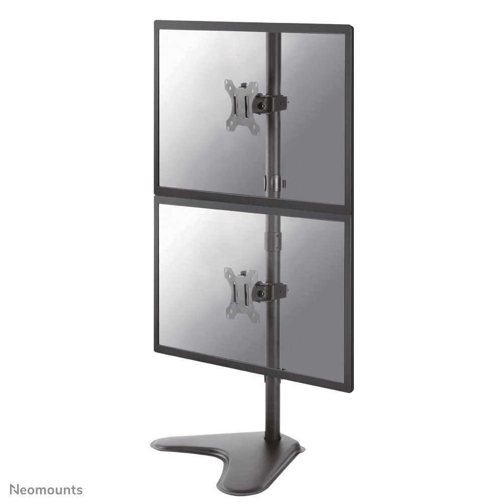 [FPMAD550DDVBLACK] Pied support d'écran Neomounts FPMA-D550DDVBLACK, 10 à 32 pouces, jusqu'à 6 kg, 2 écrans, VESA 75x75 à 100x100