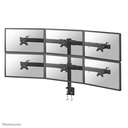 Neomounts FPMA-D700D6 monitor arm, 19 to 27 inch, up to 8 kg, 6 screens, VESA 75x75 to 100x100
