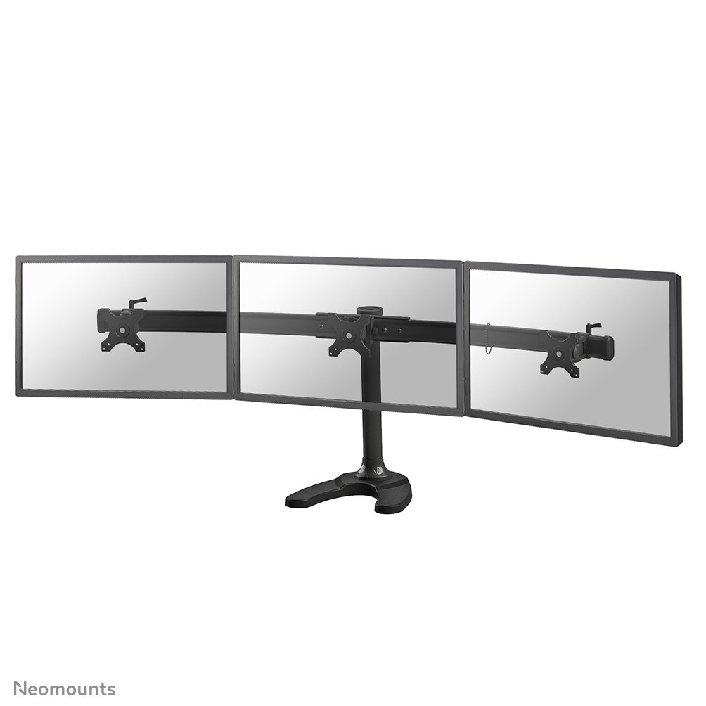 [FPMAD700DD3] Neomounts FPMA-D700DD3 monitor stand, 10 to 27 inch, up to 8 kg, 3 screens, VESA 75x75 to 100x100