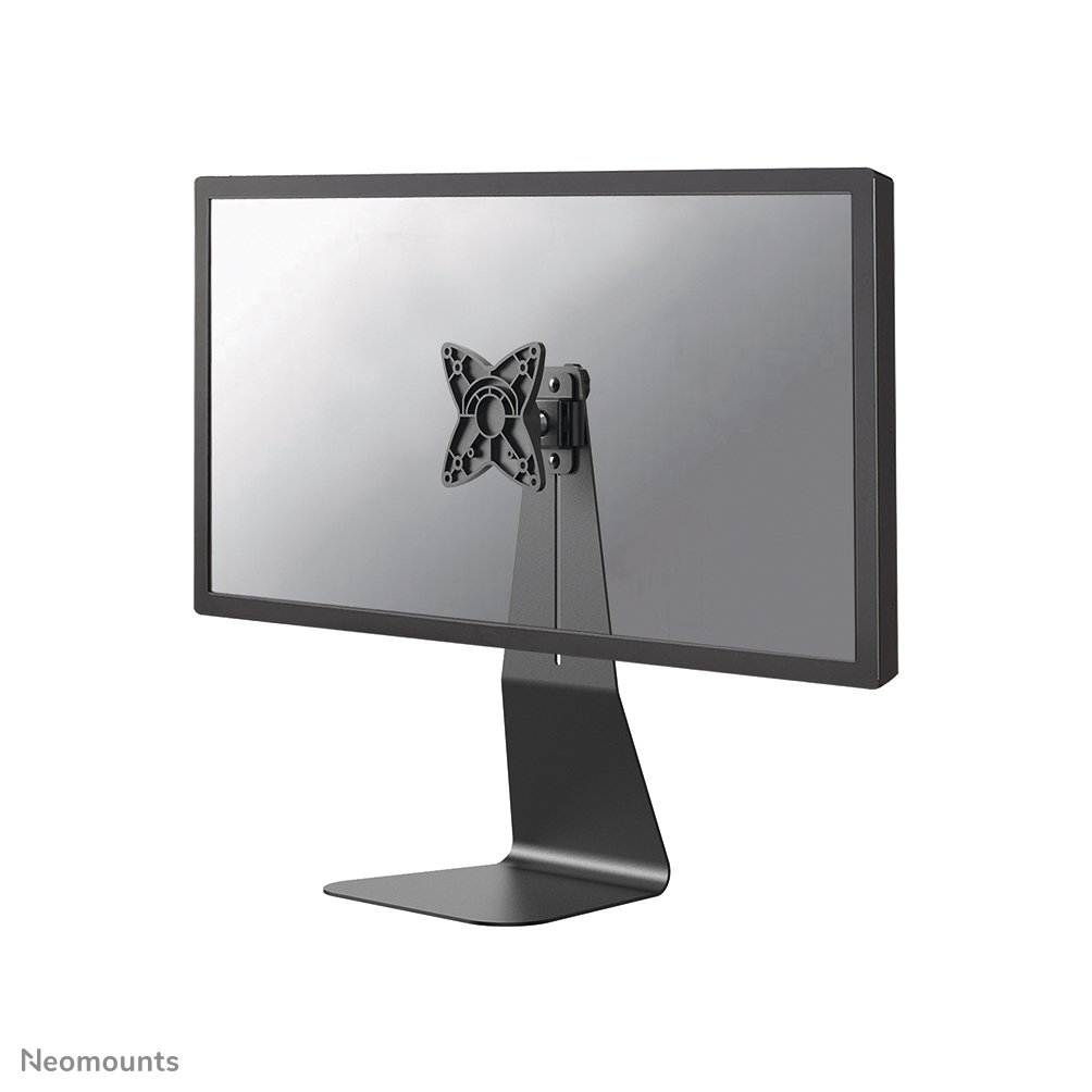 Neomounts FPMA-D850BLACK Monitorständer, 10 bis 27 Zoll, bis 10 kg, VESA 75x75 bis 100x100, Neigen, Rotieren, Schwenken